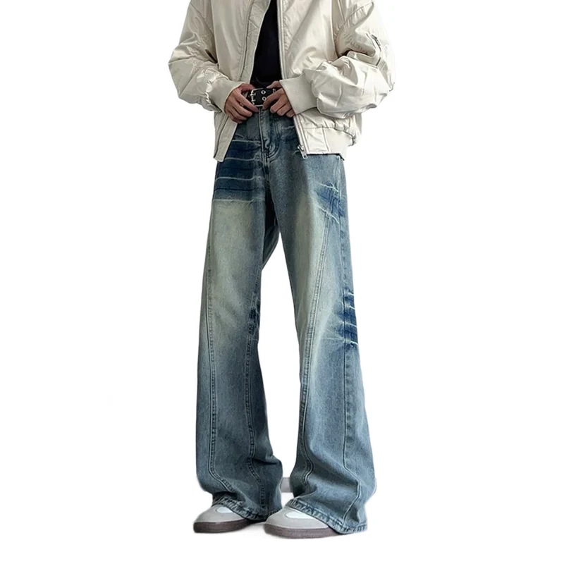 Damen weite Jeans im Vintage-Stil Nord Taschen