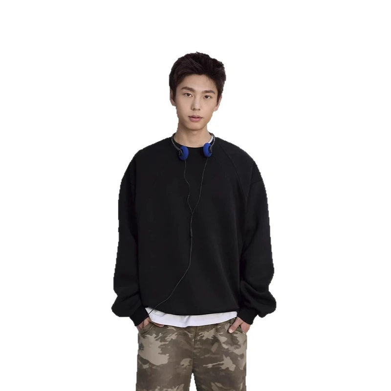 Damen Weiches Oversized Sweatshirt Nord Taschen
