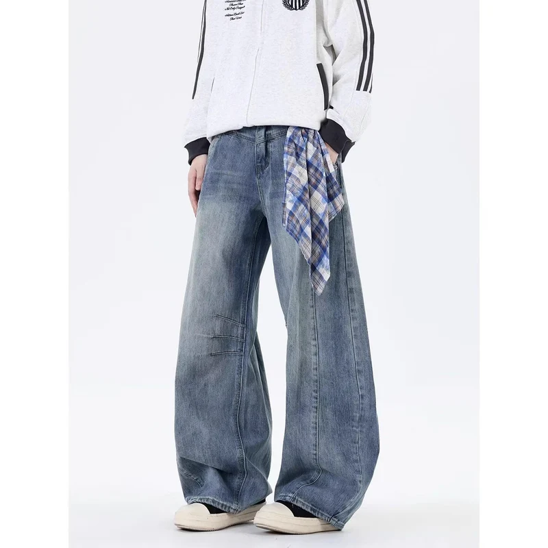 Damen Urbaner Baggy-Jeans Nord Taschen