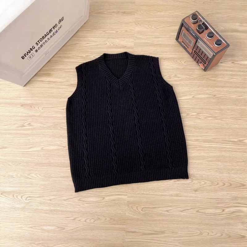 Damen Strickpullover ohne Ärmel Nord Taschen