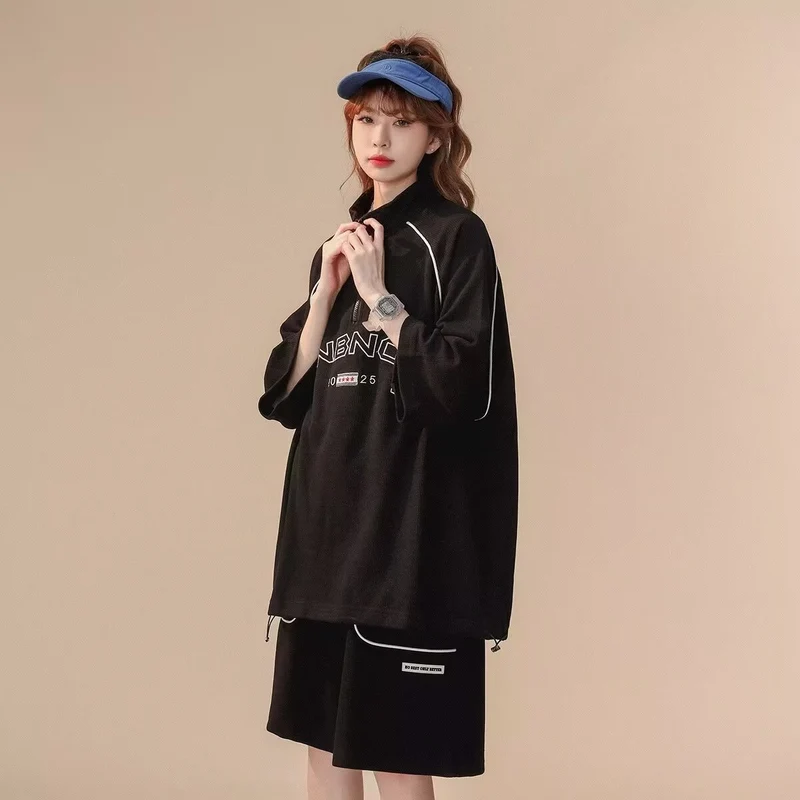 Damen Sportliches Oversized Set Nord Taschen