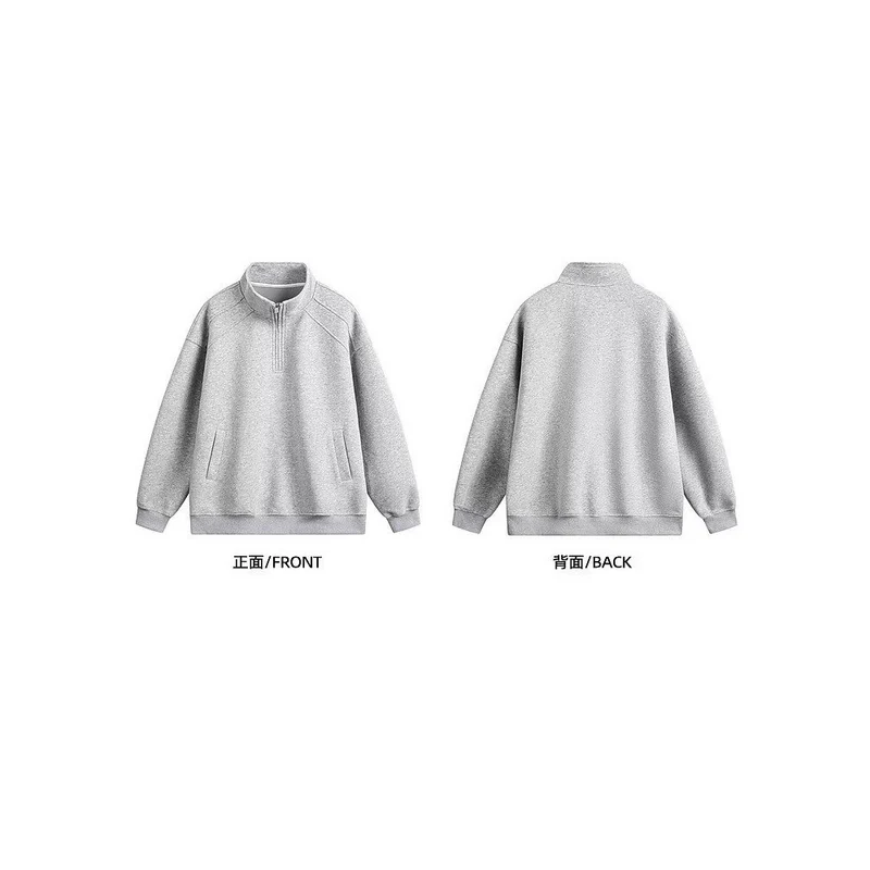 Damen Sportlicher Pullover mit Stehkragen Nord Taschen