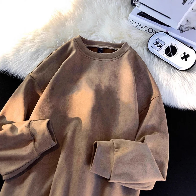 Damen Oversized Sweatshirt mit weichem Stoff Nord Taschen