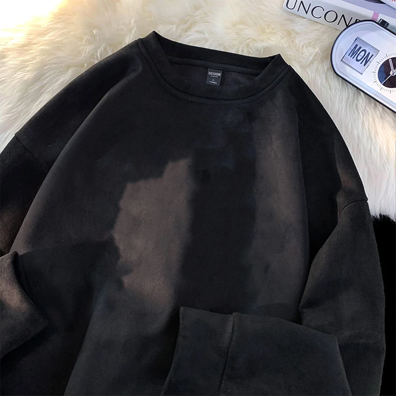 Damen Oversized Sweatshirt mit weichem Stoff Nord Taschen