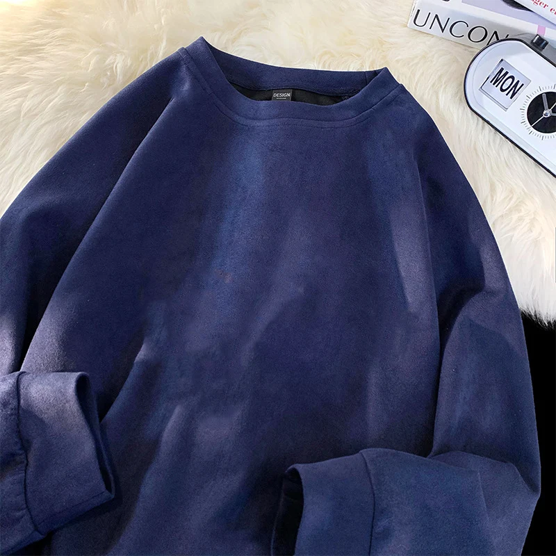 Damen Oversized Sweatshirt mit weichem Stoff Nord Taschen