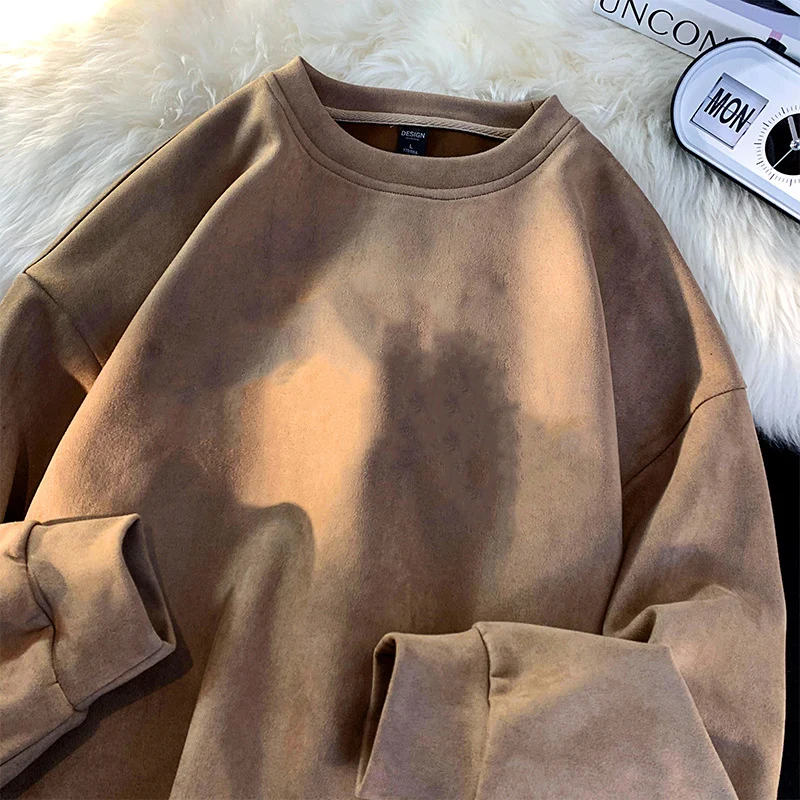 Damen Oversized Sweatshirt mit weichem Stoff Nord Taschen