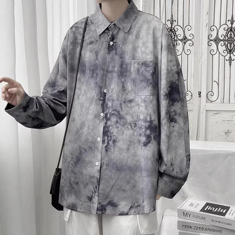 Damen Modisches Oversized Hemd mit Wollstruktur Nord Taschen
