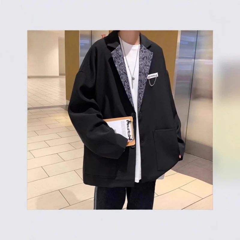 Damen Modischer Blazer mit Paisleymuster Nord Taschen