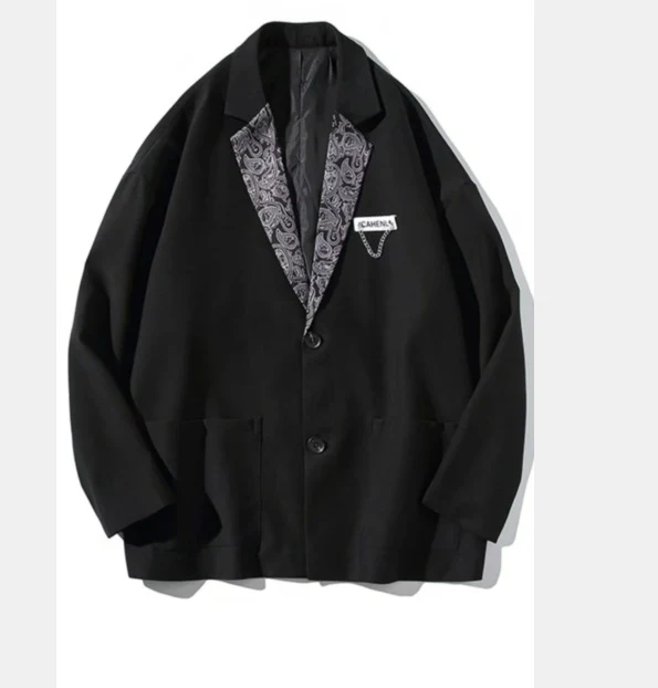 Damen Modischer Blazer mit Paisleymuster Nord Taschen