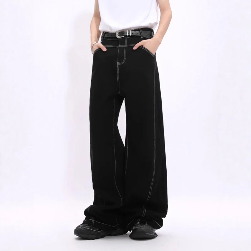 Damen Modische Weite Jeans Nord Taschen