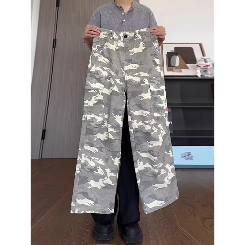 Damen Modische Utility-Cargo-Hose Nord Taschen
