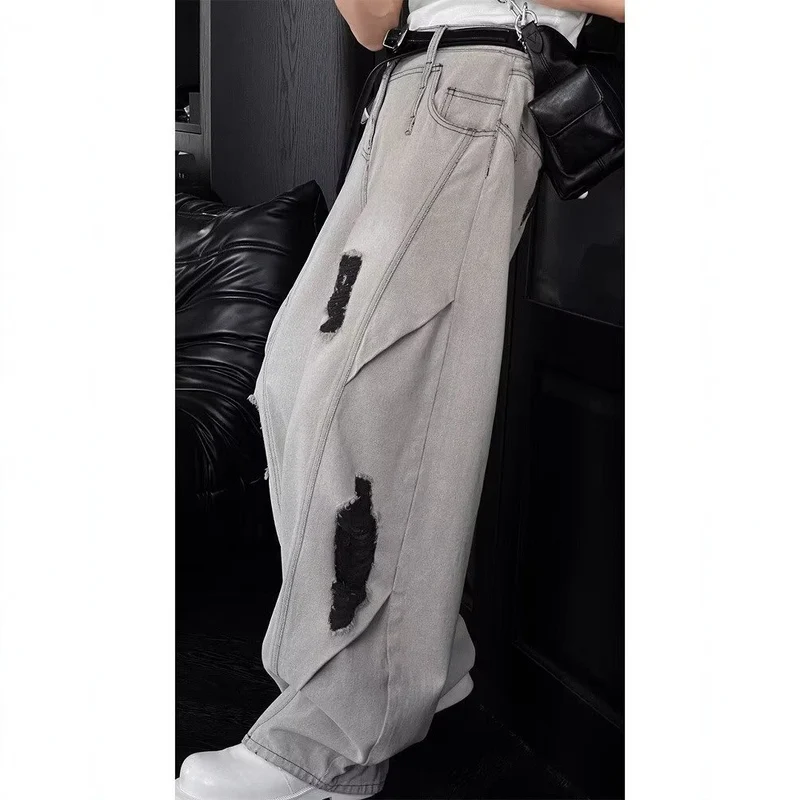 Damen Modische Schlaghose Nord Taschen