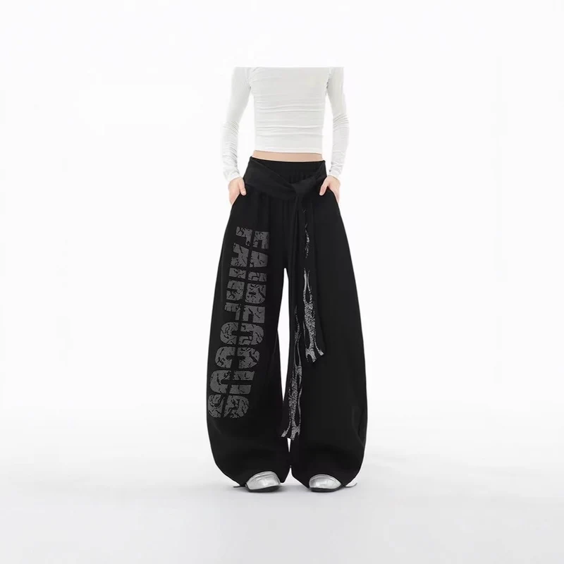 Damen Modische Palazzo-Hose Nord Taschen