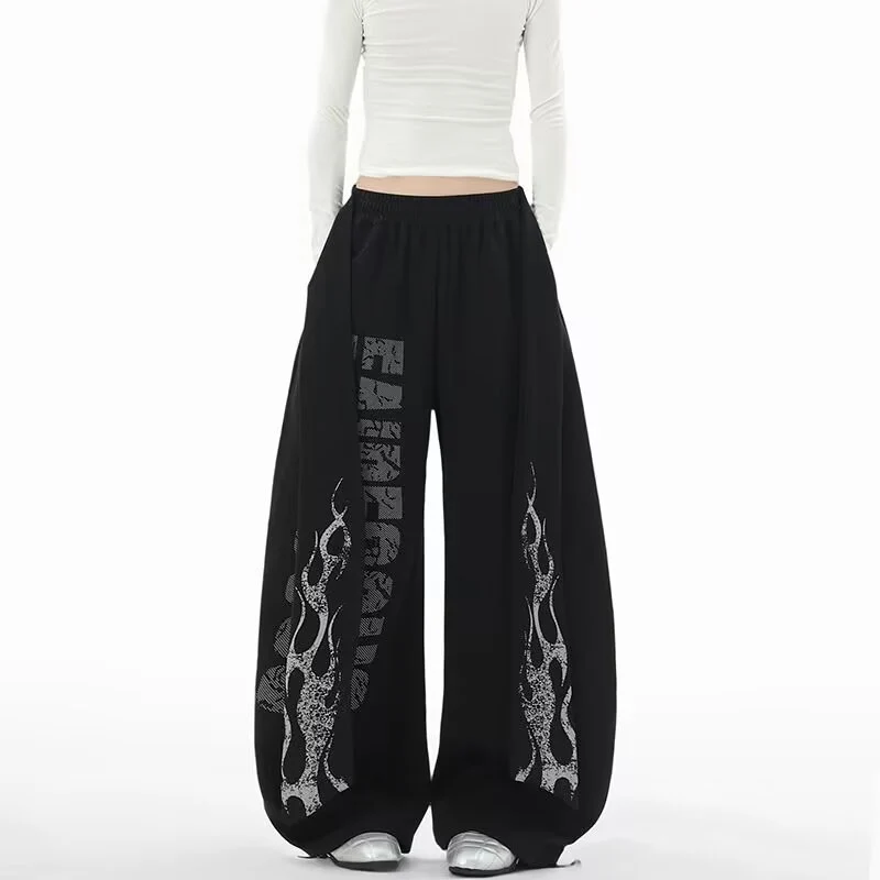Damen Modische Palazzo-Hose Nord Taschen