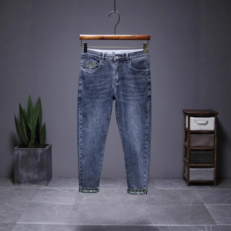 Damen Modische Hochtaillierte Jeans Nord Taschen