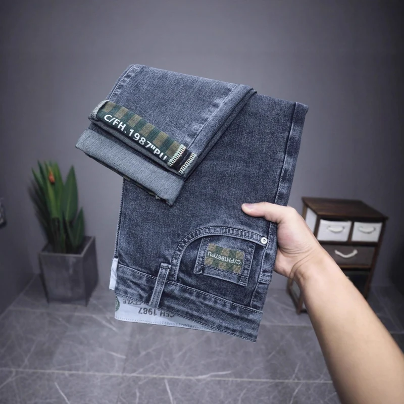 Damen Modische Hochtaillierte Jeans Nord Taschen