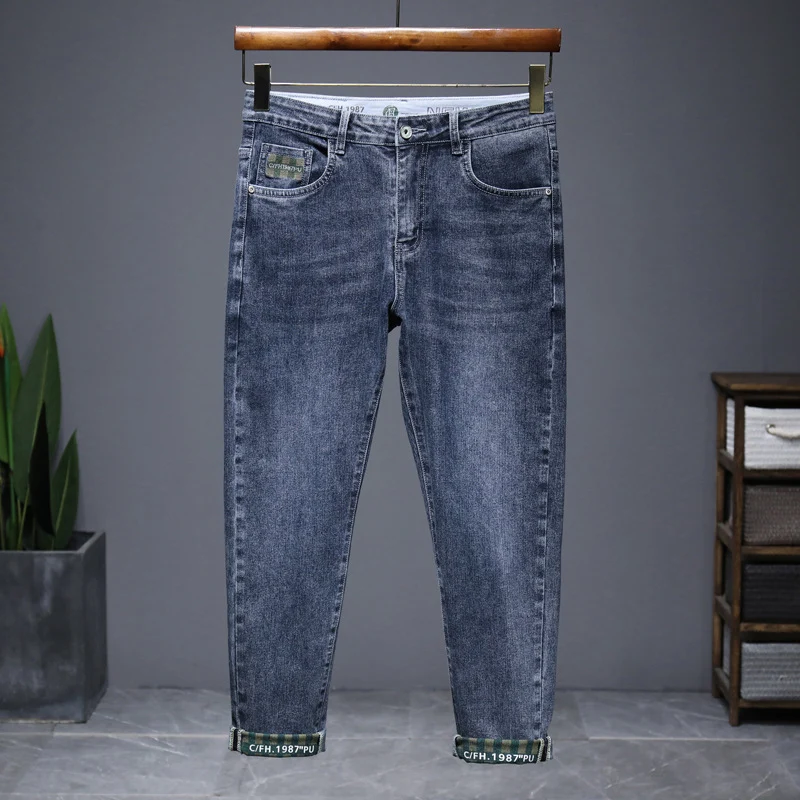 Damen Modische Hochtaillierte Jeans Nord Taschen