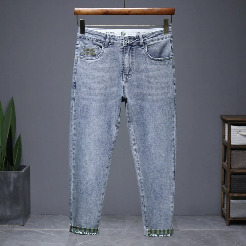 Damen Modische Hochtaillierte Jeans Nord Taschen