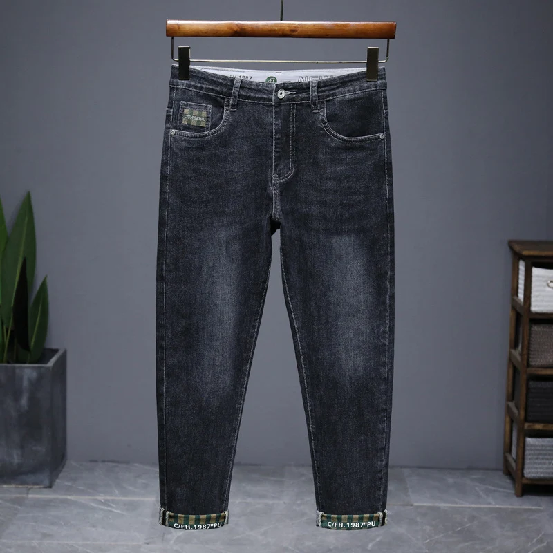 Damen Modische Hochtaillierte Jeans Nord Taschen