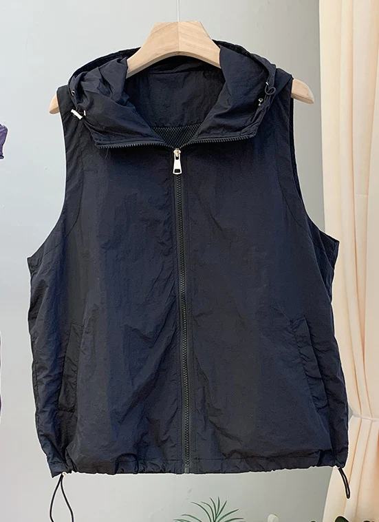 Damen Leichte, atmungsaktive Kapuzenjacke Nord Taschen