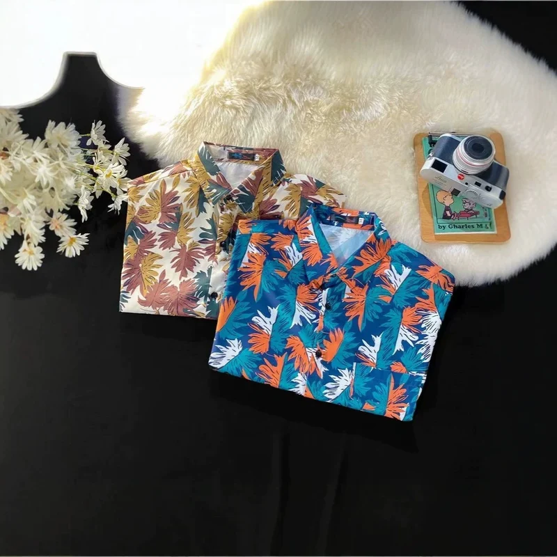 Damen Lässiges Blusenoberteil mit floralem Druck Nord Taschen
