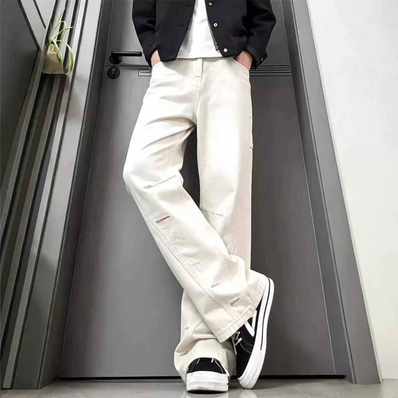 Damen Lässige Oversized Jogginghose Nord Taschen