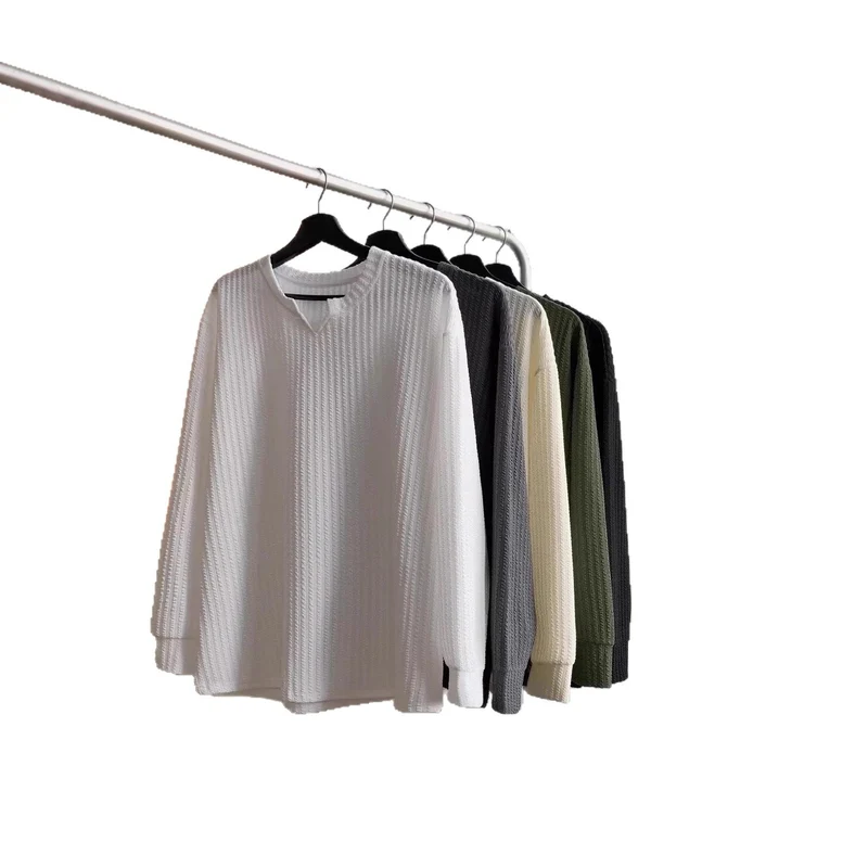 Damen Hochwertiges Sweatshirt mit Struktur Nord Taschen