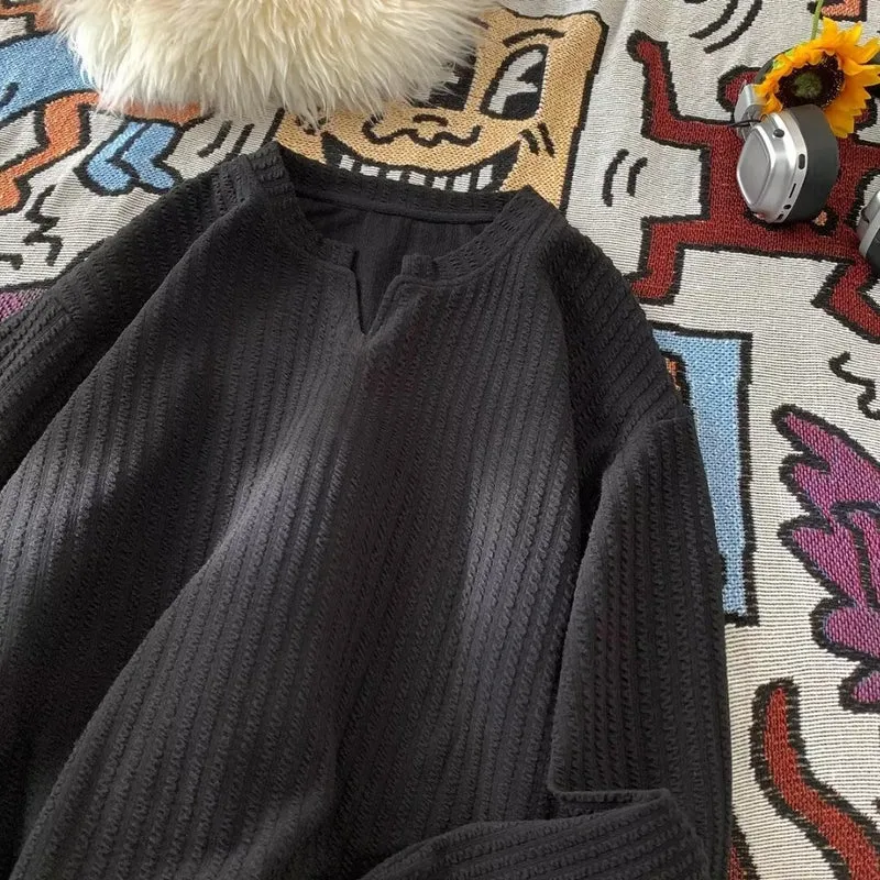 Damen Hochwertiges Sweatshirt mit Struktur Nord Taschen