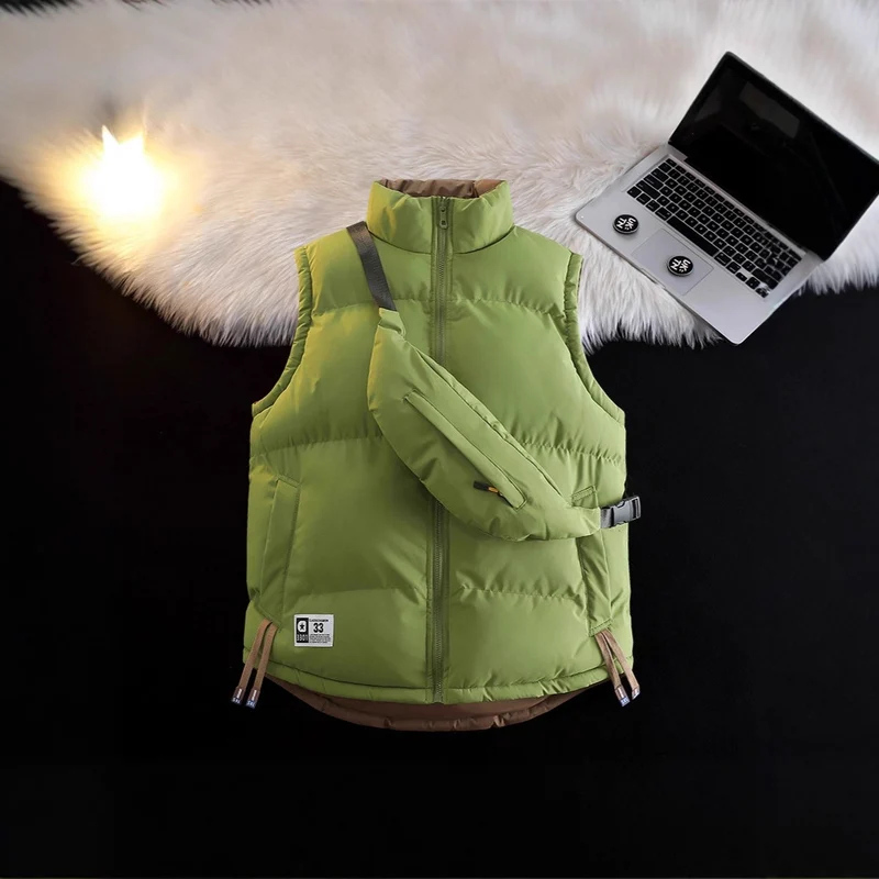 Damen Funktionale Steppweste mit hohen Kragen Nord Taschen