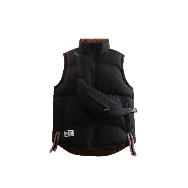 Damen Funktionale Steppweste mit hohen Kragen Nord Taschen