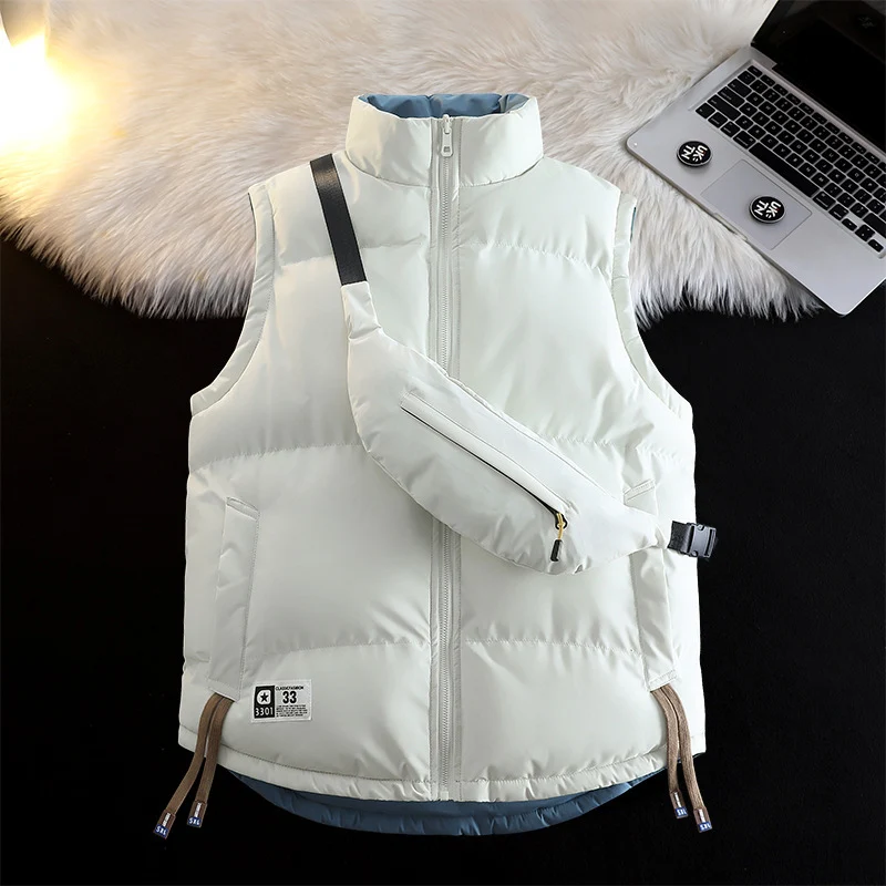 Damen Funktionale Steppweste mit hohen Kragen Nord Taschen