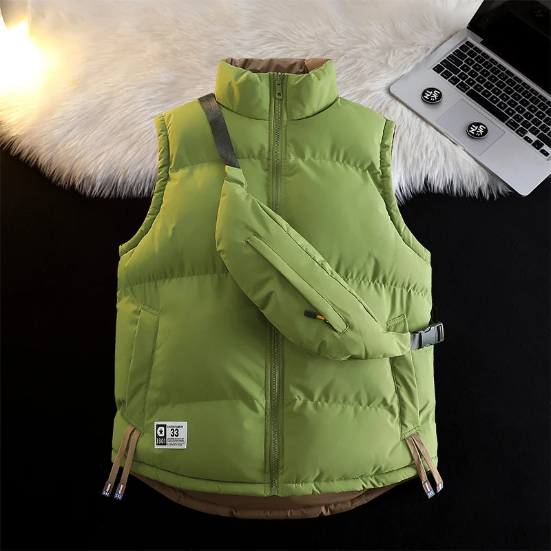 Damen Funktionale Steppweste mit hohen Kragen Nord Taschen