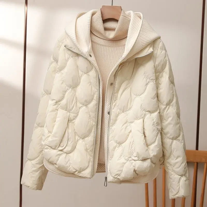 Wetterfeste Jacke mit Kapuze Damen Regular Fit Belle Couture Essential Wasserdicht