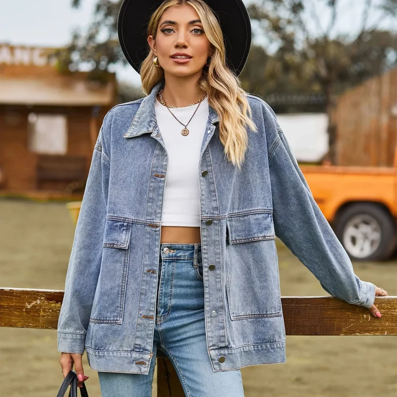 Vintage Jeansjacke für Frauen
