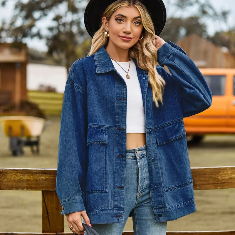 Vintage Jeansjacke für Frauen