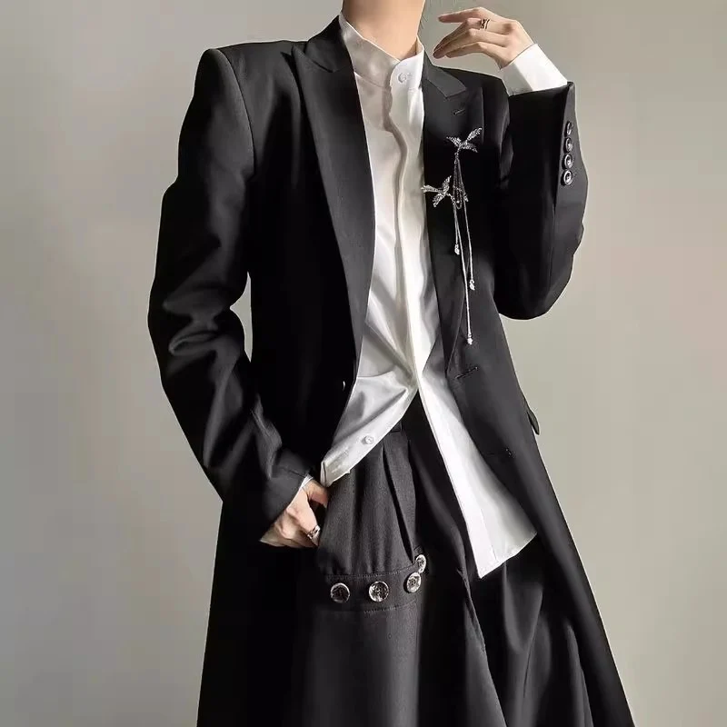 Damen Eleganter Schalkragen-Blazer Nord Taschen