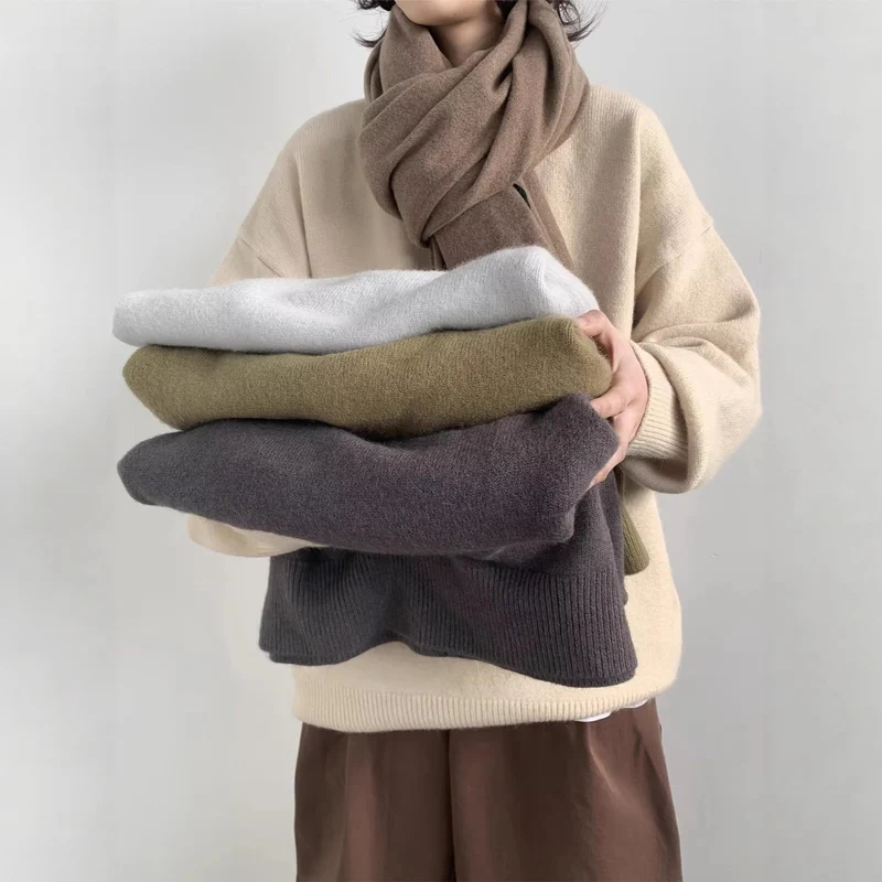 Damen Eleganter Oversized Pullover Nord Taschen