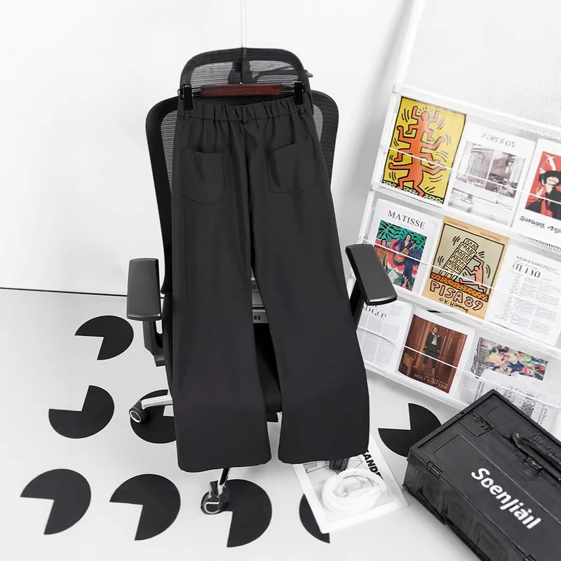 Damen Elegante und bequeme Weitbein-Hose Nord Taschen