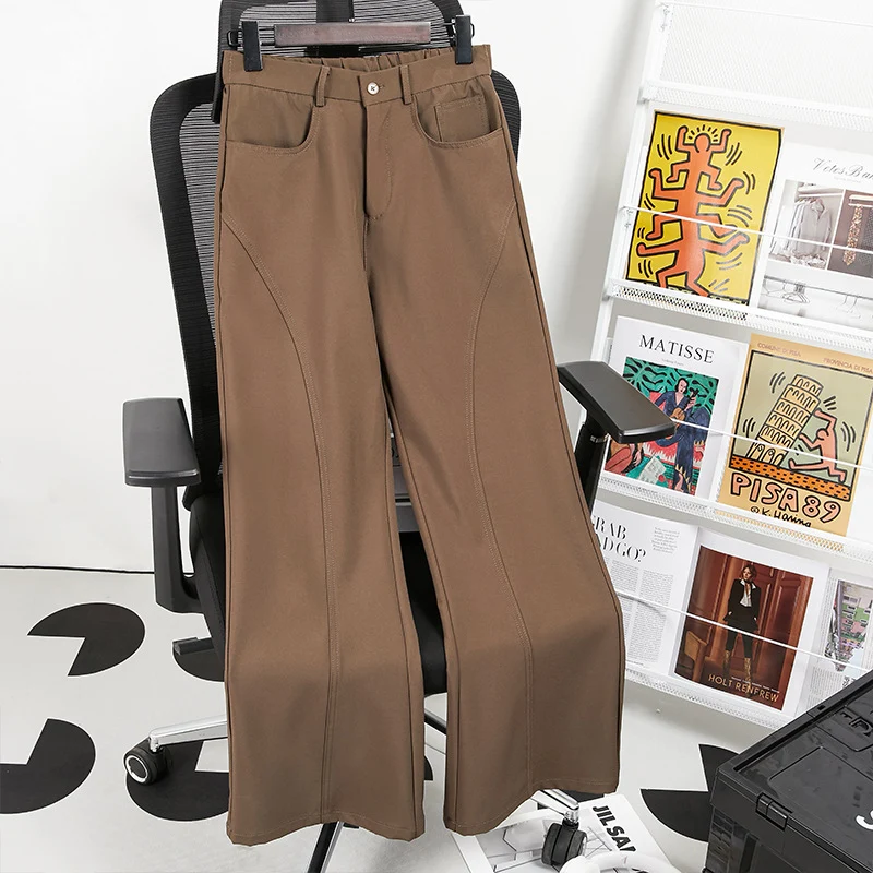 Damen Elegante und bequeme Weitbein-Hose Nord Taschen