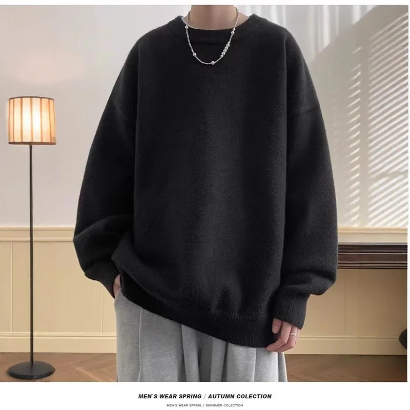 Damen Bequemer Oversized Pullover Nord Taschen