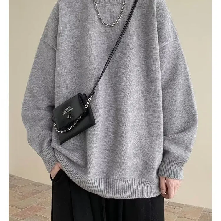 Damen Bequemer Oversize-Pullover Nord Taschen