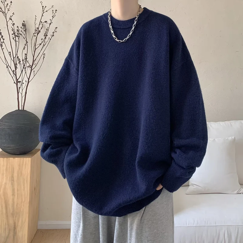 Damen Bequemer Oversize-Pullover Nord Taschen