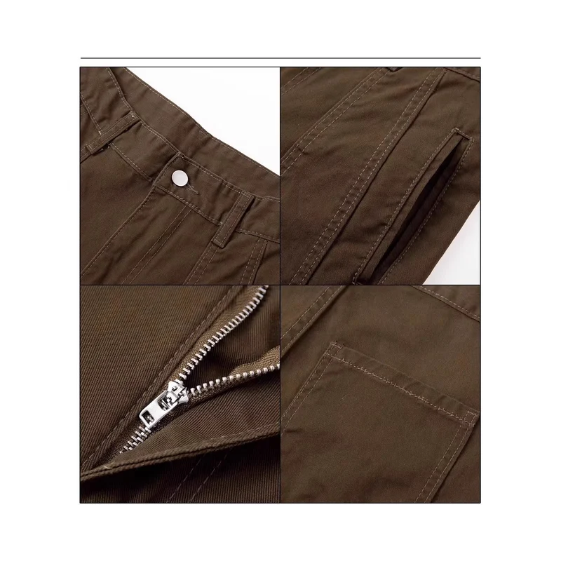 Damen Bequeme und modische Weitbein-Hose Nord Taschen