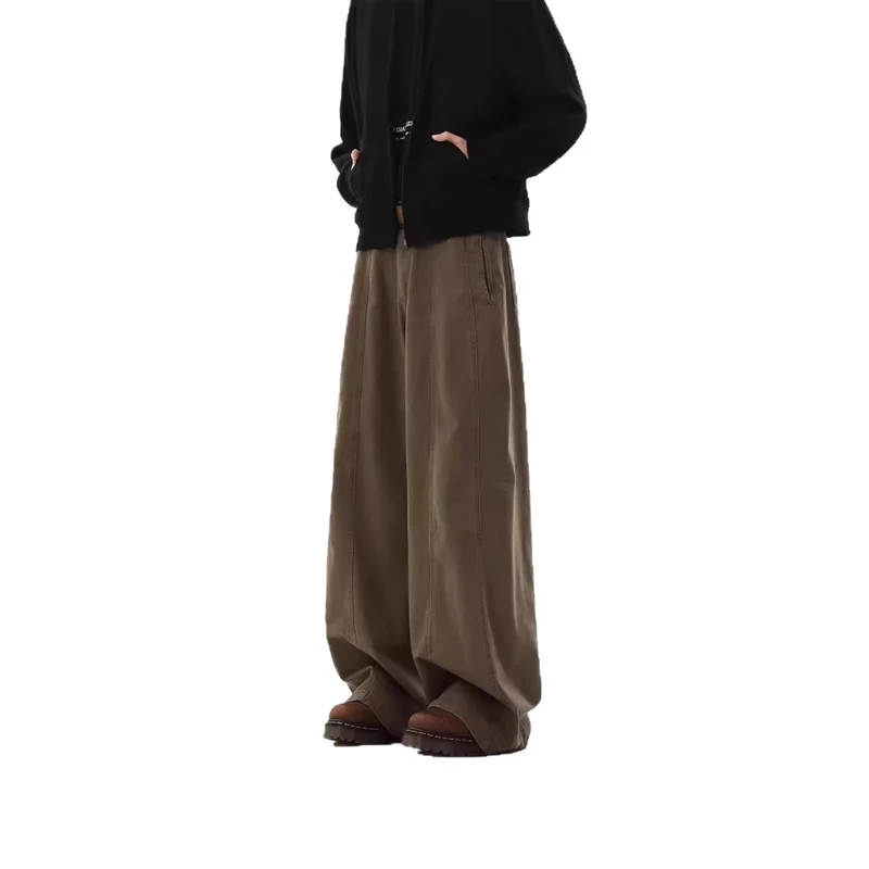 Damen Bequeme und modische Weitbein-Hose Nord Taschen