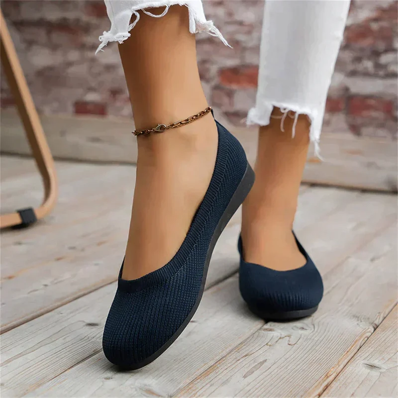 Ballerina Schuhe - Damen Flache Slip-On Orthopädische Sommerschuhe