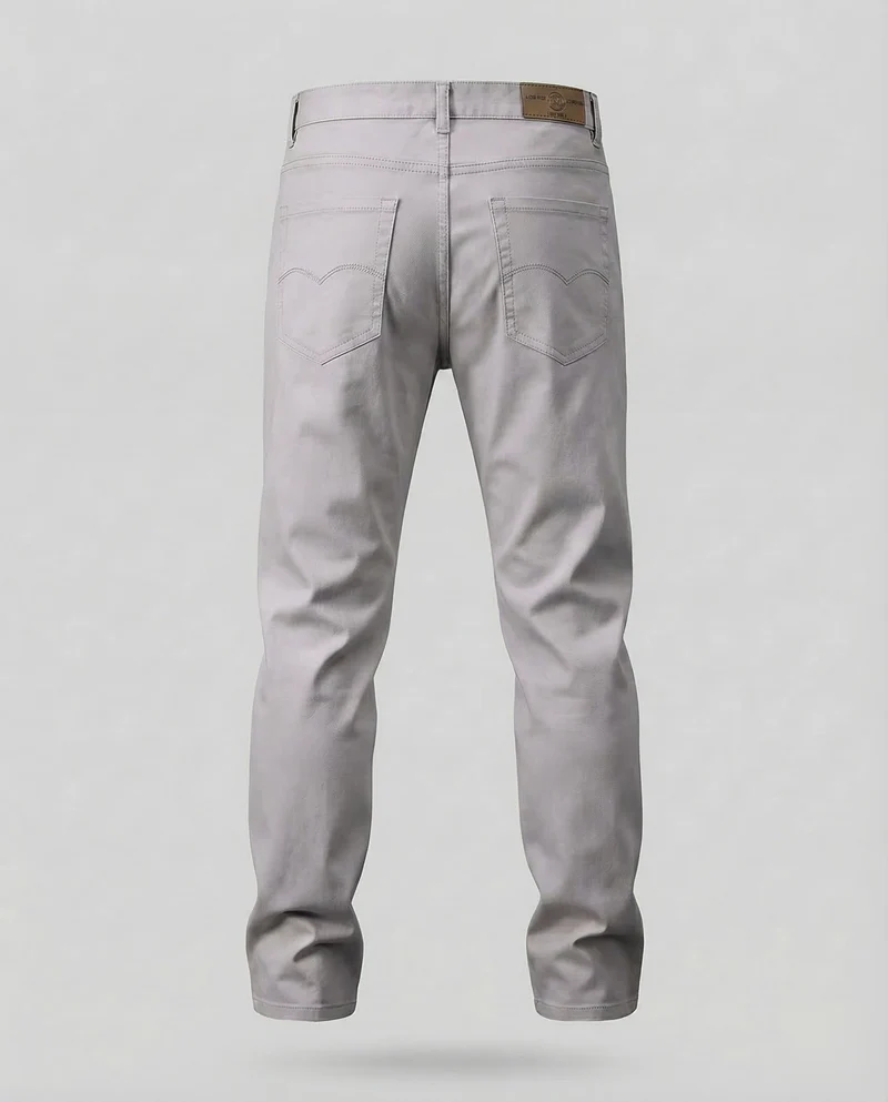 Herren Chinohose Baumwolle Gerade