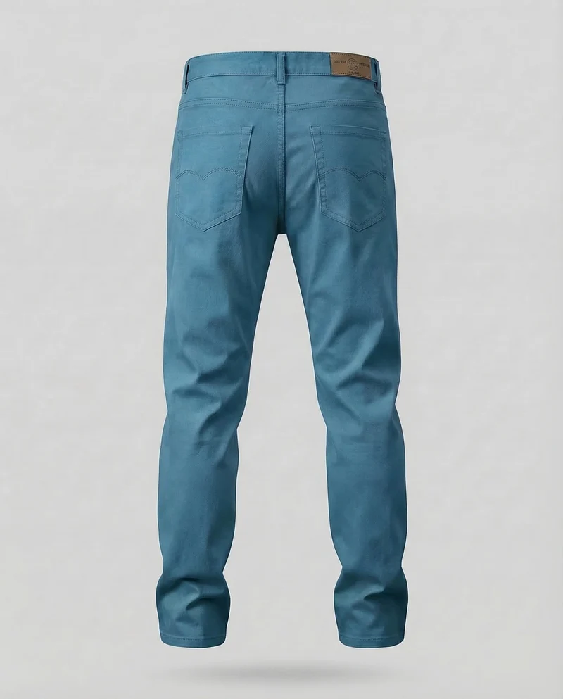 Herren Chinohose Baumwolle Gerade