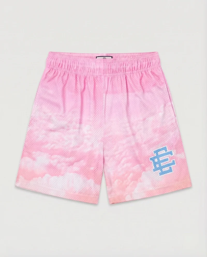 Damen Lounge-Shorts Logomuster Elastikbund Logo-Patch