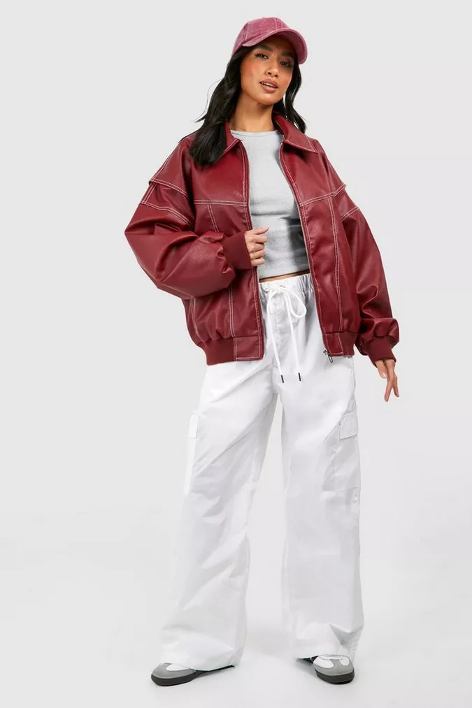 Nord Taschen | Übergröße Herbst Lederjacke
