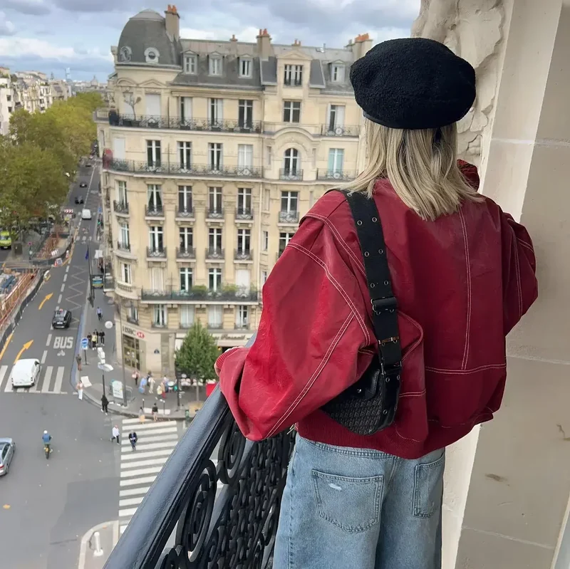 Nord Taschen | Übergröße Herbst Lederjacke